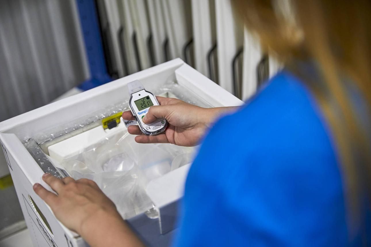 Temperature-controlled clinical supply chain and depot operations